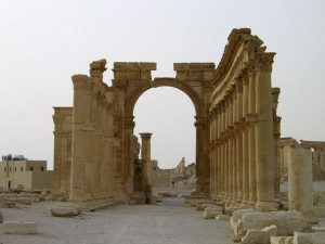 Columns are seen in the historical city of Palmyra, Syria, June 12, 2009. Satellite images have confirmed the destruction of the Temple of Bel, which was one of the best preserved Roman-era sites in the Syrian city of Palmyra, a United Nations agency said, after activists said the hardline Islamic State group had targeted it. The Syrian Observatory for Human Rights monitoring group and other activists said on August 30, 2015 that Islamic State had destroyed part of the more than 2,000-year-old temple, one of Palmyra's most important monuments. Picture taken June 12, 2009. REUTERS/Gustau Nacarino